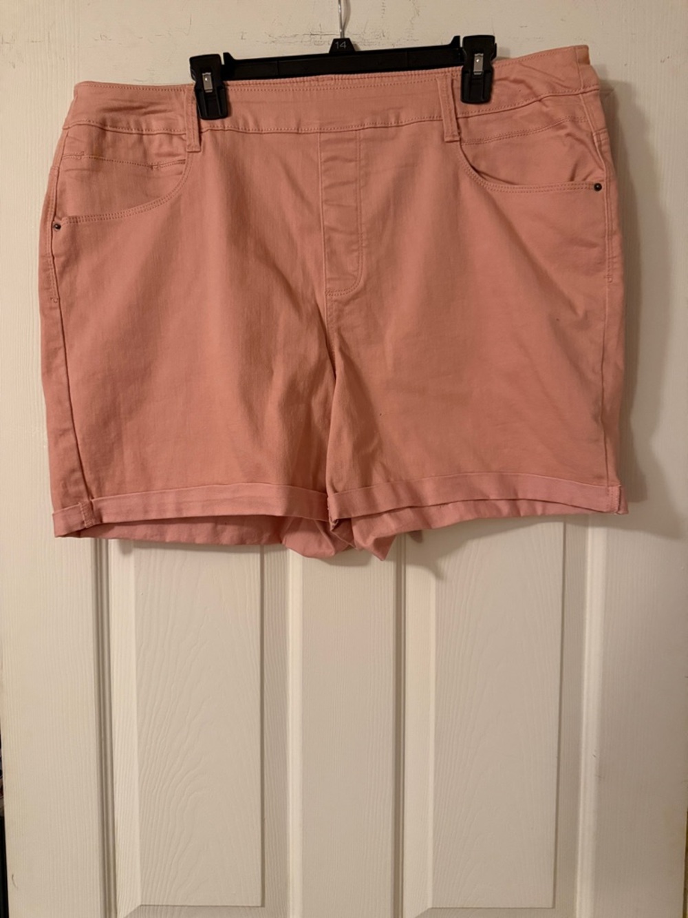 Time and Tru Blush Pink High Waist Casual Shorts